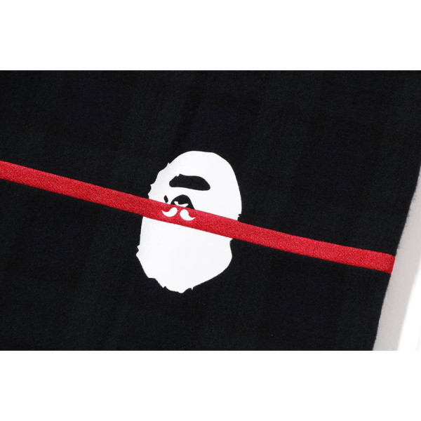 베이프 체크 플란넬 셔츠 네이비 7L70131308