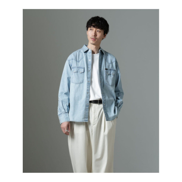 리 LEE 나노 유니버스 데님 웨스턴 셔츠 4컬러 NP3886