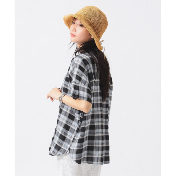 빔즈 보이 린넨 체크 반팔 셔츠 3컬러 13-01-0135-803