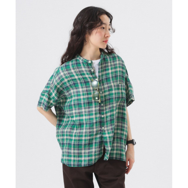 빔즈 보이 린넨 체크 반팔 셔츠 3컬러 13-01-0135-803