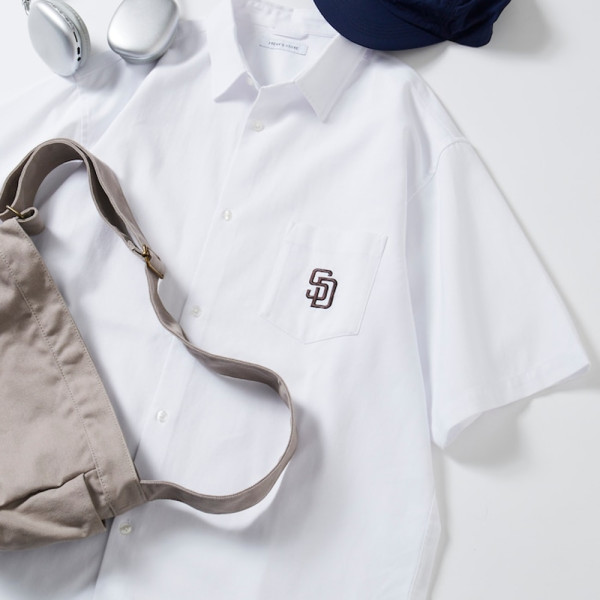 프릭스스토어 별주 MLB 메이저리그 베이스볼 숏슬리브 옥스퍼드 셔츠 3컬러 1005248900095