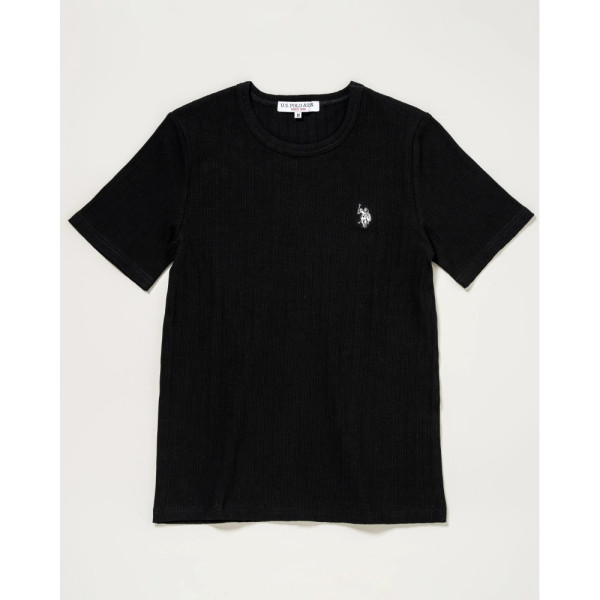 U.S. POLO ASSN. 유에스폴로에센 베이직 반팔티셔츠 더블홀스맨 자수 2컬러 PLL52243