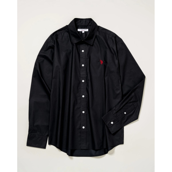 U.S. POLO ASSN. 유에스폴로에센 레귤러 카라 브로드 셔츠 더블홀스맨 자수 3컬러 PLM52709