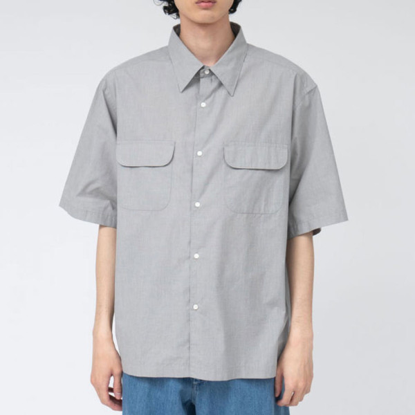 나나미카 레귤러 칼라 엔드 온 엔드 S/S 셔츠 2컬러 S25SG075