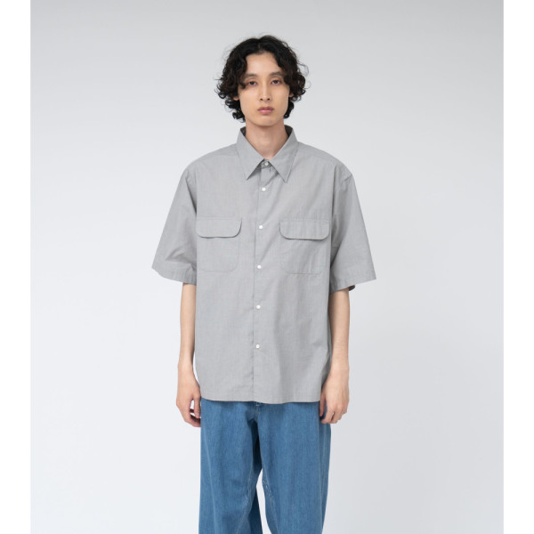 나나미카 레귤러 칼라 엔드 온 엔드 S/S 셔츠 2컬러 S25SG075