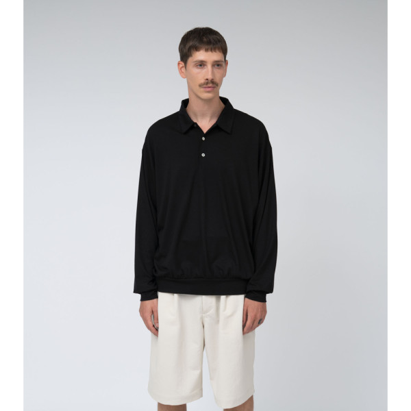 나나미카 울 L/S 폴로셔츠 2컬러 S25SH101