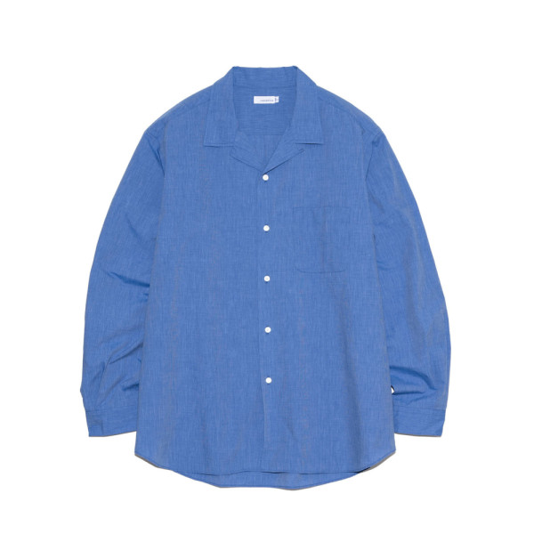 나나미카 오픈 칼라 엔드 온 엔드 셔츠 2컬러 S25SG063