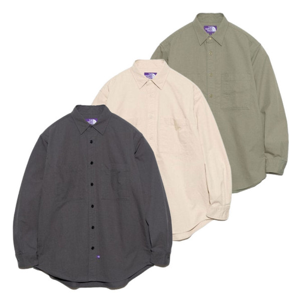 노스페이스 퍼플라벨 더블포켓 필드워크 셔츠 3컬러 N24FG071