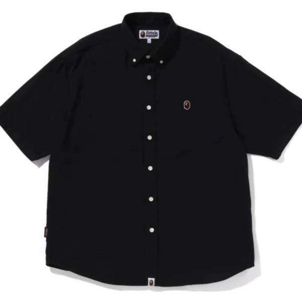 베이프 원포인트 옥스포드 S/S 반팔 셔츠 4컬러 1L30132301