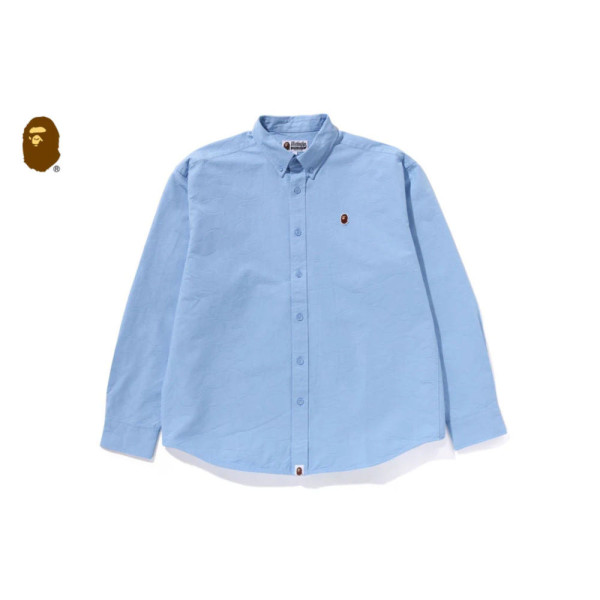 베이프 라인 카모 자카드 옥스포드 롱 슬리브 셔츠 3컬러 1L30131302