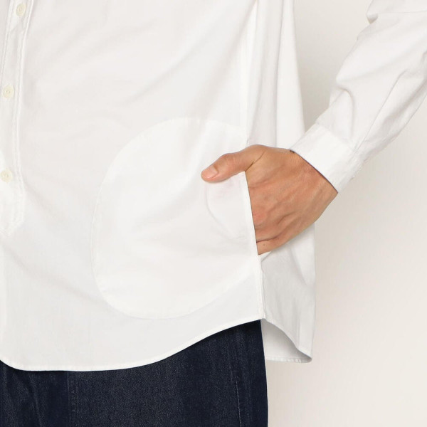 단톤 옥스포드 밴드 카라 플레인 셔츠 헨리넥 2컬러 DT-B0280 SOX DNB251M104-0001