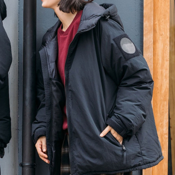 프릭스스토어 별주 NANGA W 후디 다운 자켓 패딩 점퍼 2컬러 1155328800016