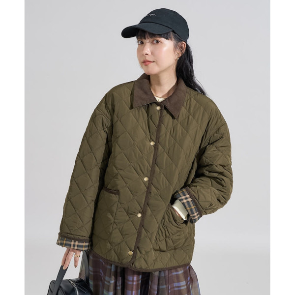 프릭스스토어 프라이마로프트 다이아 퀼팅 카라 미들 코트 3컬러 1155248900287