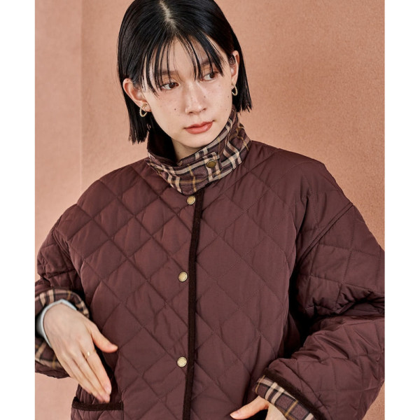 프릭스스토어 프라이마로프트 다이아 퀼팅 카라 미들 코트 3컬러 1155248900287