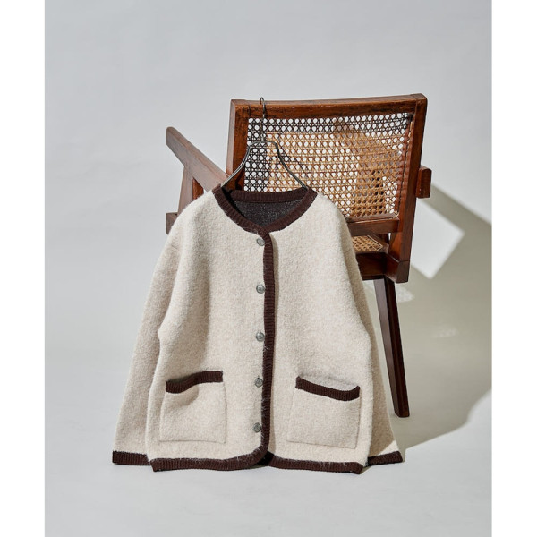 프릭스스토어 트리밍 치롤리안 니트 자켓 3컬러 1134248901494