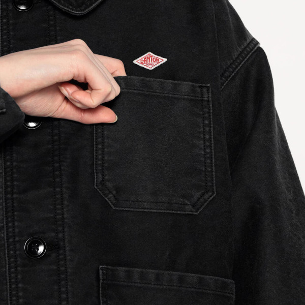 단톤 여성 몰스킨 와이드 커버올 재킷 2컬러 DT-A0662 HMK DNB252L101-0033