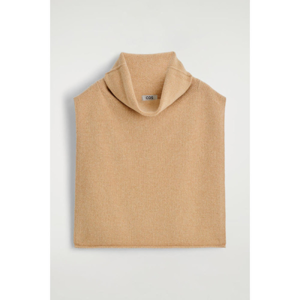코스 COS 울 캐시미어 빕 베스트 베이지 1292354002