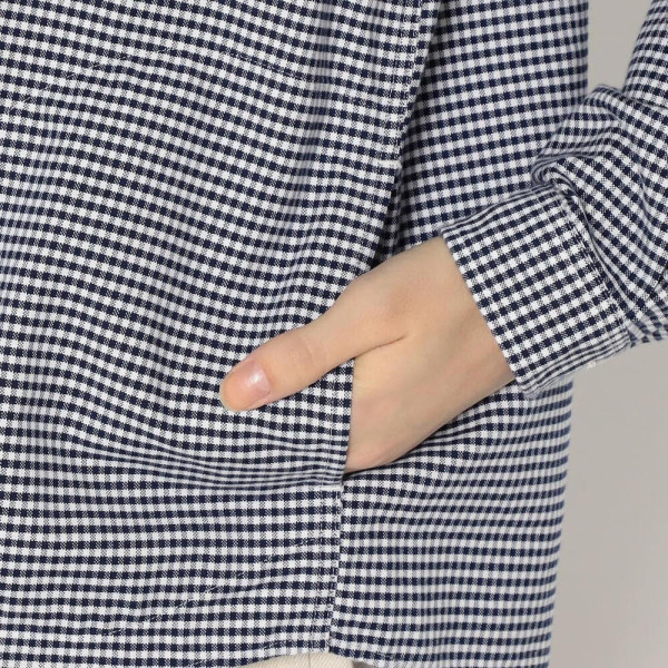 단톤 여성 옥스포드 라운드카라 풀오버 셔츠 2컬러 DT-B0281 OXP DNB261L104-0006