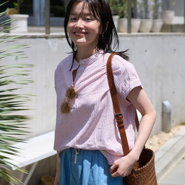 프릭스스토어 셋업 지원 린넨 블렌드 스키퍼 블라우스 6컬러 1103248900633