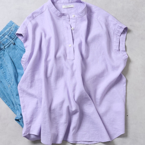 프릭스스토어 셋업 지원 린넨 블렌드 스키퍼 블라우스 6컬러 1103248900633