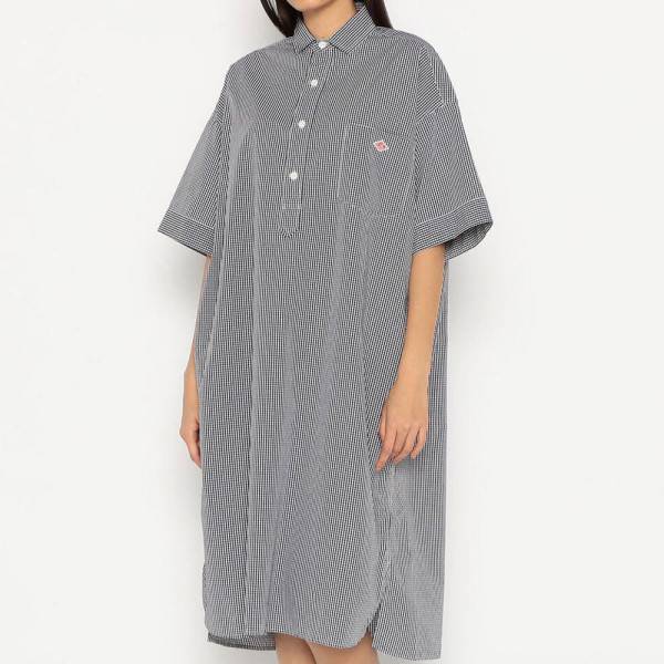 단톤 여성 코튼 팝린 풀오버 드레스 플레드 셔츠 3컬러 JD-3655 CPP DNB251L203-0002