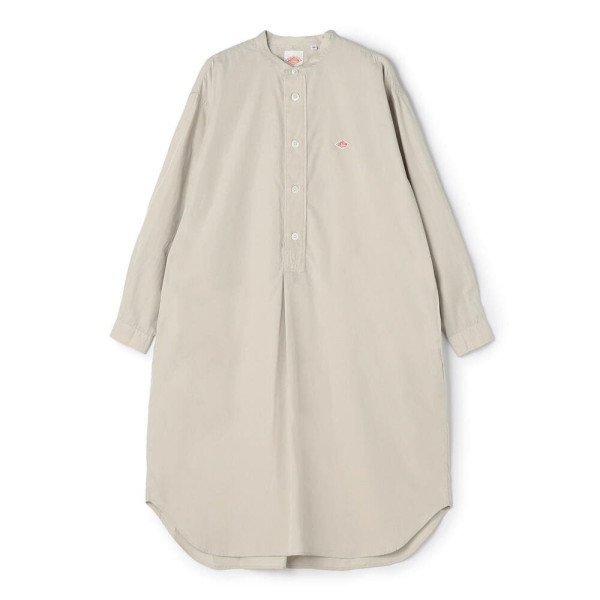 단톤 여성 코튼 포플린 밴드 카라 롱 셔츠 4컬러 DT-B0342 RPL DNB251L203-0005