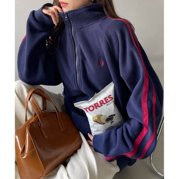 U.S. POLOASSN. 유에스폴로에센 라인 디자인 플리스 트랙 자켓 5컬러 85733804 ada1458