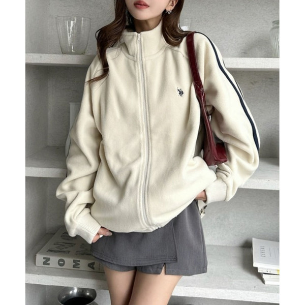 U.S. POLOASSN. 유에스폴로에센 라인 디자인 플리스 트랙 자켓 5컬러 85733804 ada1458