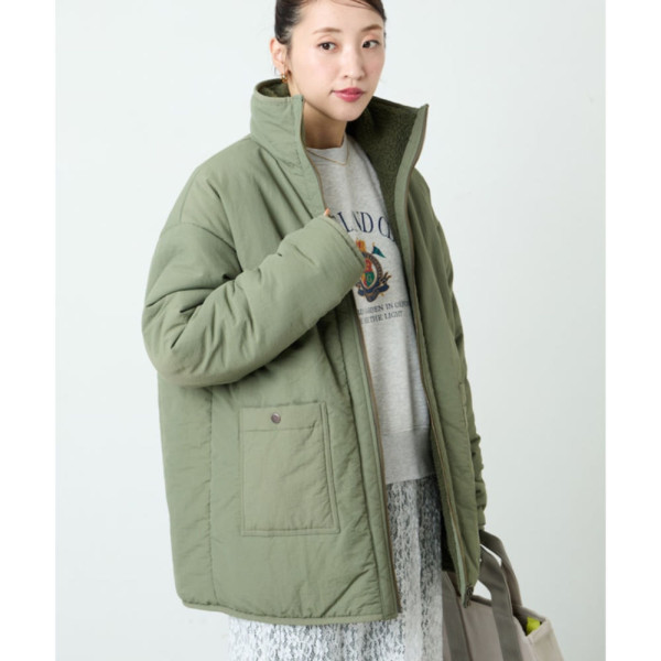 프릭스스토어 스탠드카라 리버시블 보아 블루종 3컬러 1359248900082