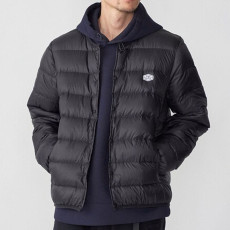 쉽스 별주 타이온 로고 와펜 나일론 크루넥 이너 다운 가디건 3컬러 85837431