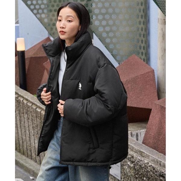 U.S. POLOASSN. 유에스폴로에센 별주 로고 자수 오버사이즈 스탠드 중면 자켓 5컬러 60246700 jk558