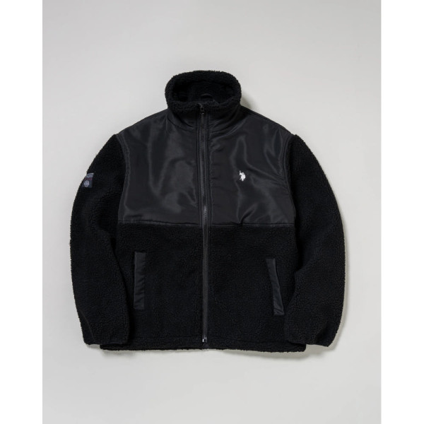 U.S. POLO ASSN. 유에스폴로에센 스탠드 스위칭 보아 재킷 더블 호스맨 자수 4컬러 PLM53802