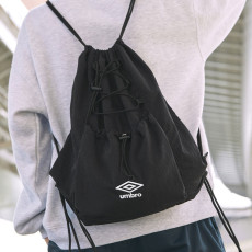 엄브로 별주 로고 자수 나일론 드로우코드 냅색 짐색 2컬러 bg402