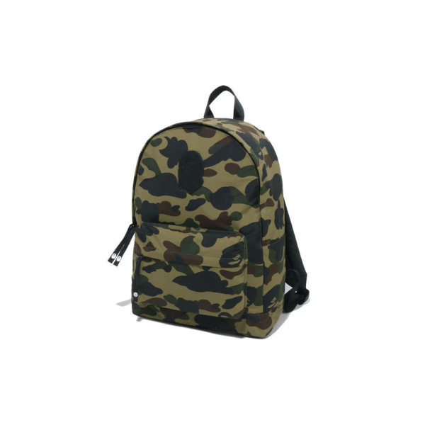 베이프 1ST 카모 에이프 헤드 패치 데이팩 트래블 여행 백팩 그린 1L70189002