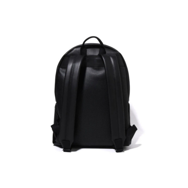 베이프 카모 패치 레더 데이백 백팩 블랙 1L30189004