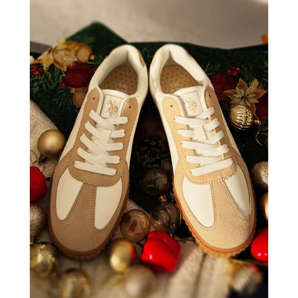 U.S. POLO ASSN. 유에스폴로에센 클리오조 천연 가죽 통굽 스니커즈 2컬러 PL00813ol