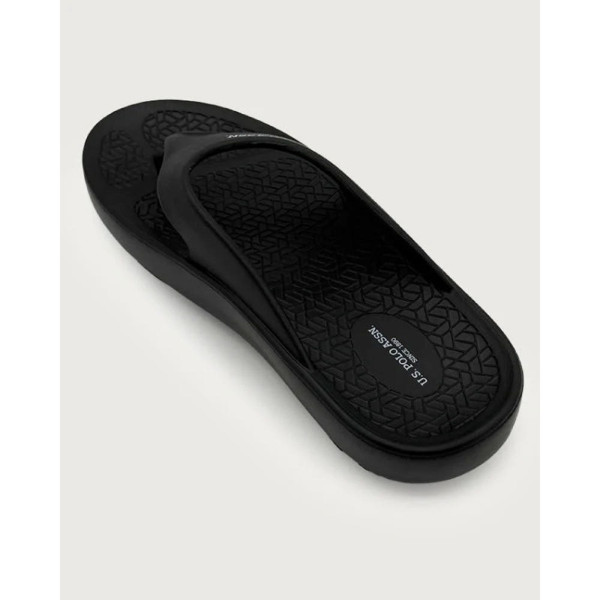 U.S. POLOASSN. 유에스폴로에센 플립 플롭 통샌들 블랙 PLM00854