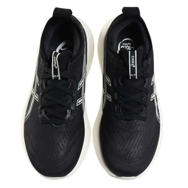 아식스 젤 님버스 27 엑스트라와이드 4E 러닝화 블랙그레이 1011B957-002