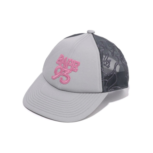 베이프 라인 카모 자카드 메쉬 블로킹 로고 캡 모자 3컬러 1L30180307