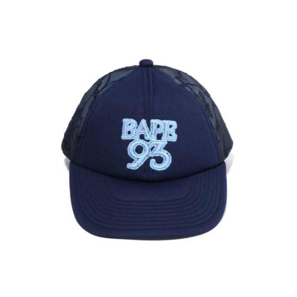 베이프 라인 카모 자카드 메쉬 블로킹 로고 캡 모자 3컬러 1L30180307