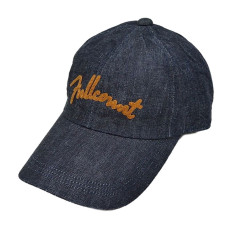 풀카운트 빈티지 체인 자수 데님 모자 아메카지 볼캡 인디고 FCA-6007