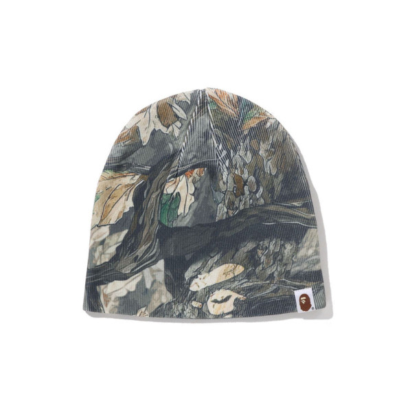 베이프 트리 엣지 카모 니트 캡 비니 2컬러 1L80181003