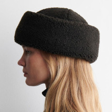 코스 COS 테디 폴드업 햇 다크브라운 1304770003