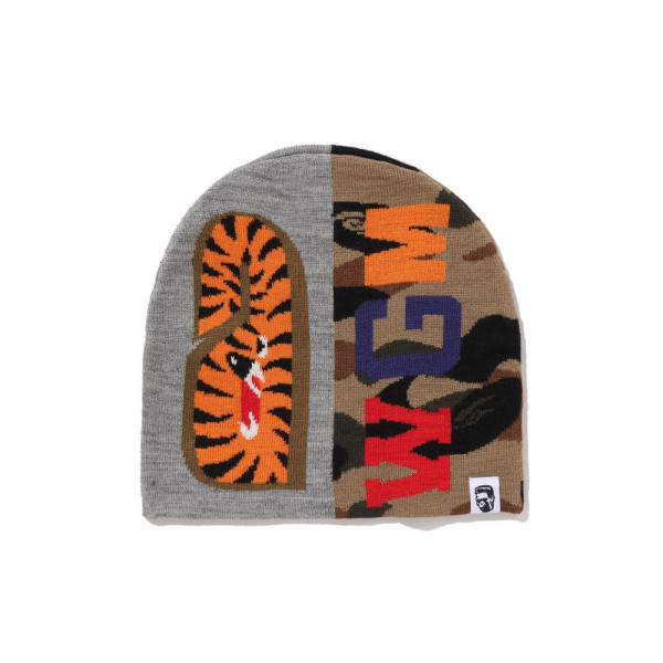 베이프 1ST 카모 샤크 니트 캡 비니 3컬러 1L70181003