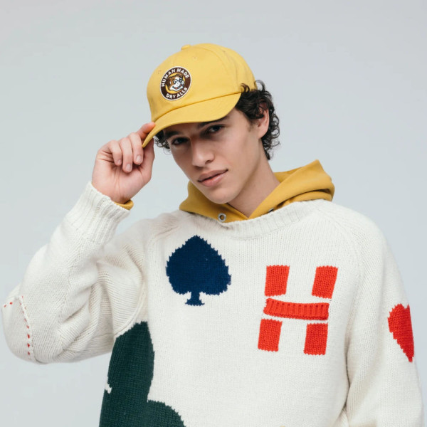 휴먼메이드 6패널 트윌 캡 4컬러 HM31GD019