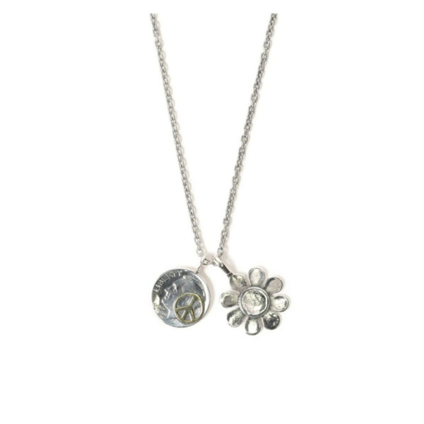 노즈웍스 X 빔즈 NORTH WORKS 플라워 코인 팬던트 목걸이 11-42-0001-803-90-88 FK6263