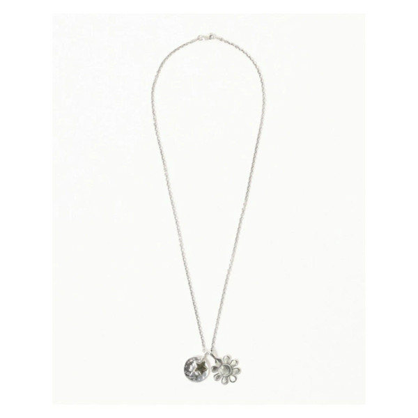 노즈웍스 X 빔즈 NORTH WORKS 플라워 코인 팬던트 목걸이 11-42-0001-803-90-88 FK6263