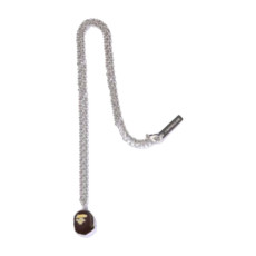 베이프 에이프 헤드 목걸이 브라운 1L80182022