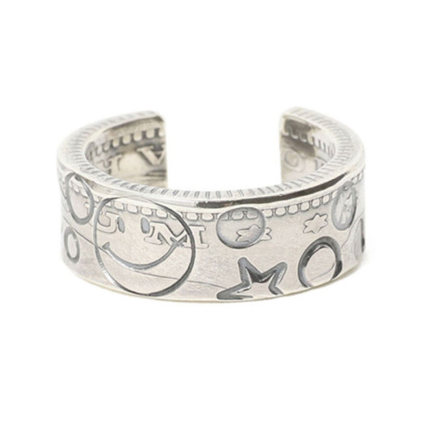 노즈웍스 X 빔즈 NORTH WORKS 별주 1$ 스탬프링 반지 11-42-0020-803