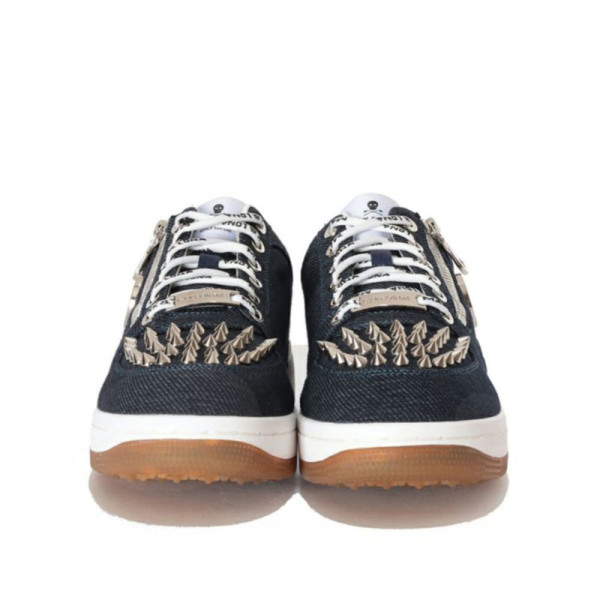 마크앤로나 인디 스터드 그린 워커 데님 MLS-3B-SS21